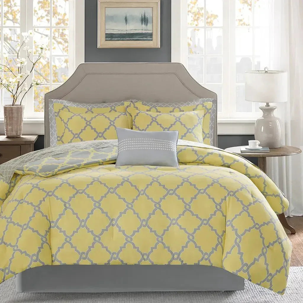 Merritt Reversible Comforter and Cotton Sheet Set by Madison Park Essentials - Gifts for You 'n Me
