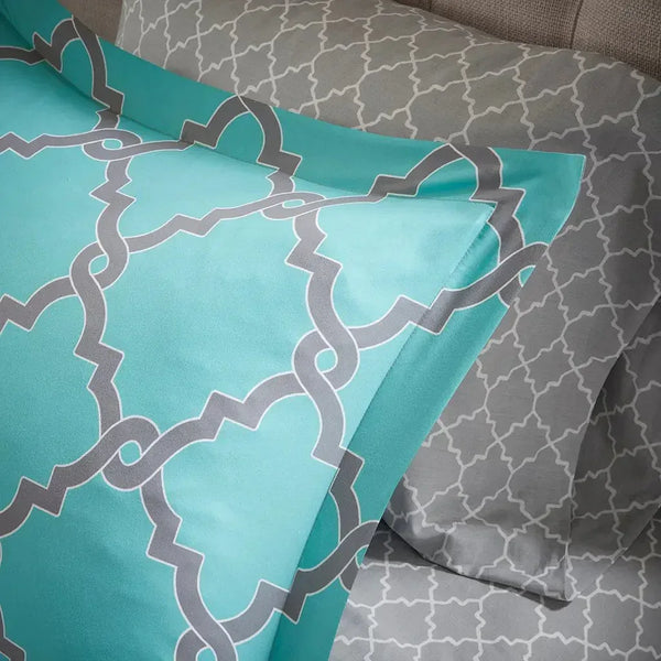 Merritt Reversible Comforter and Cotton Sheet Set by Madison Park Essentials - Gifts for You 'n Me