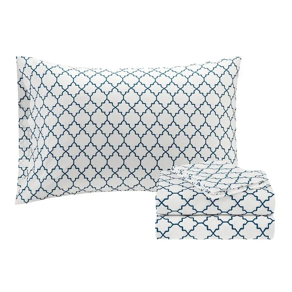 Merritt Reversible Comforter and Cotton Sheet Set by Madison Park Essentials - Gifts for You 'n Me