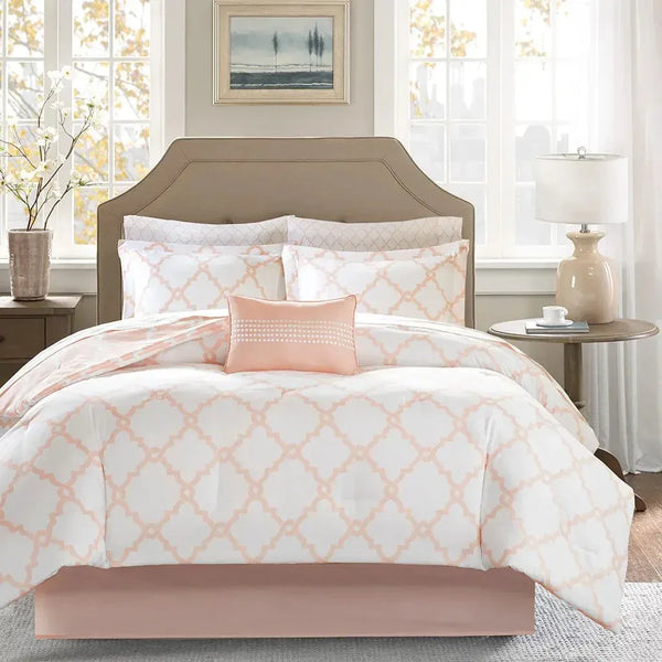 Merritt Reversible Comforter and Cotton Sheet Set by Madison Park Essentials - Gifts for You 'n Me