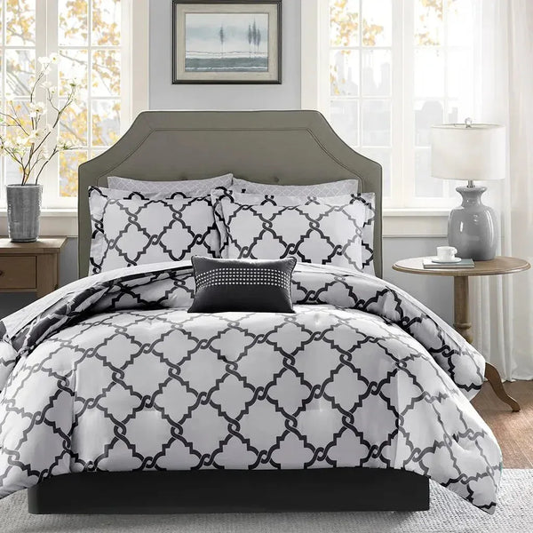 Merritt Reversible Comforter and Cotton Sheet Set by Madison Park Essentials - Gifts for You 'n Me