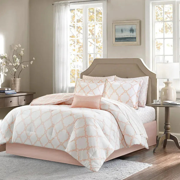 Merritt Reversible Comforter and Cotton Sheet Set by Madison Park Essentials - Gifts for You 'n Me