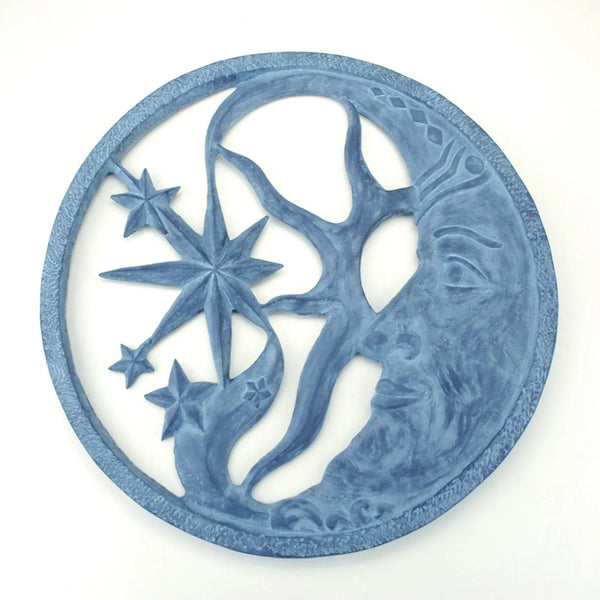Moon and Star Wall Plaque - Gifts for You 'n Me