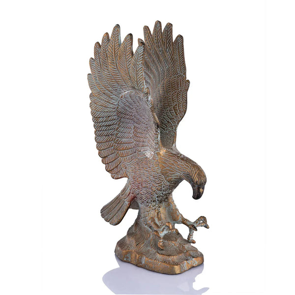 Mountaintop Eagle Sculpture - Gifts for You 'n Me