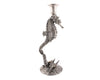 PEWTER SEAHORSE CANDLESTICK