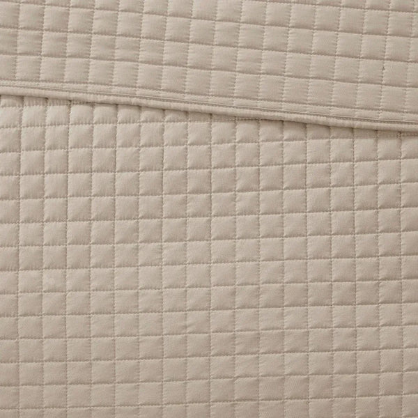 Otto 3 Piece Reversible Quilt Set - Khaki - Gifts for You 'n Me