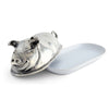HAPPY PIG BUTTER DISH