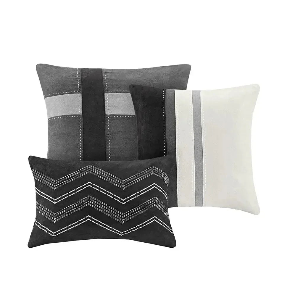 Palisades 7 Piece Faux Suede Comforter Set by Madison Park - Gifts for You 'n Me