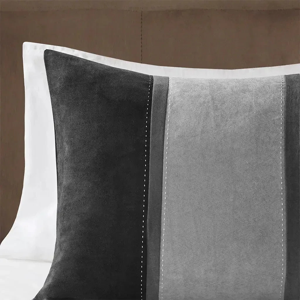 Palisades 7 Piece Faux Suede Comforter Set by Madison Park - Gifts for You 'n Me