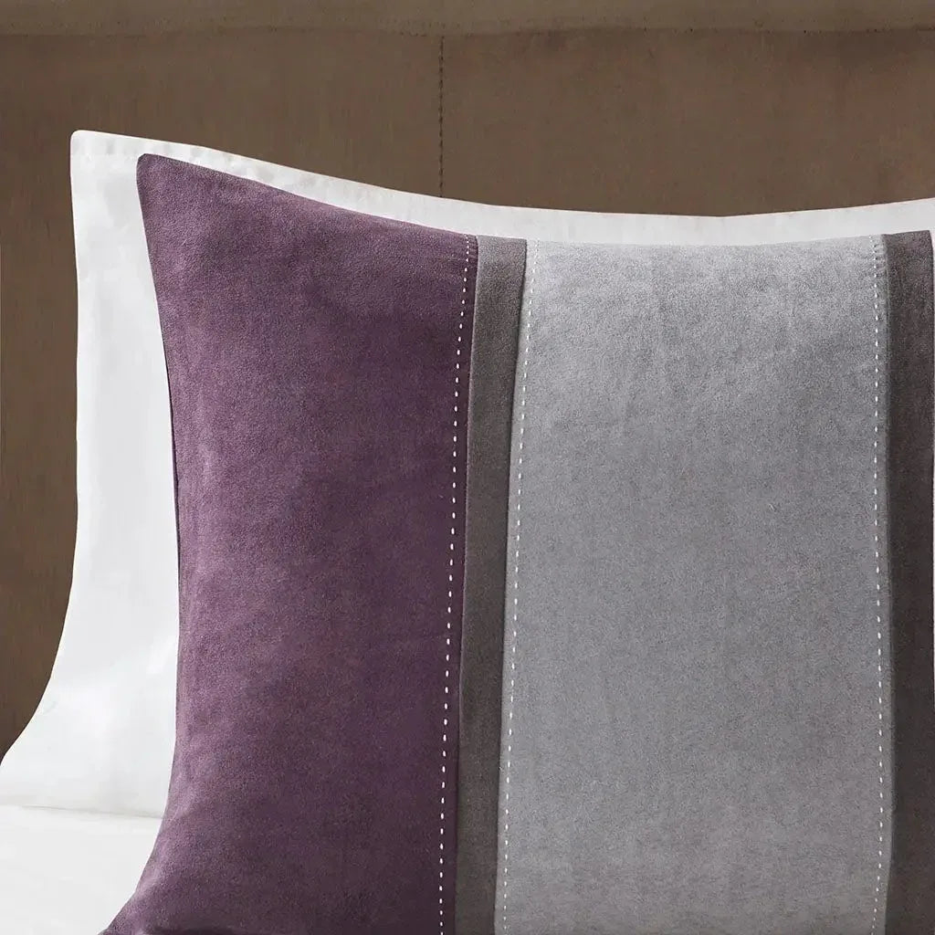 Palisades 7 Piece Faux Suede Comforter Set by Madison Park - Gifts for You 'n Me