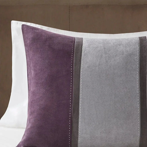 Palisades 7 Piece Faux Suede Comforter Set by Madison Park - Gifts for You 'n Me