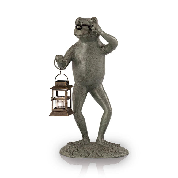Professor Frog Garden Lantern - Gifts for You 'n Me