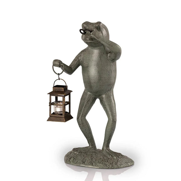 Professor Frog Garden Lantern - Gifts for You 'n Me