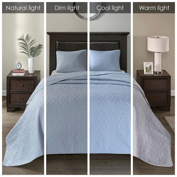 Quebec Reversible Bedspread Set by Madison park - Gifts for You 'n Me
