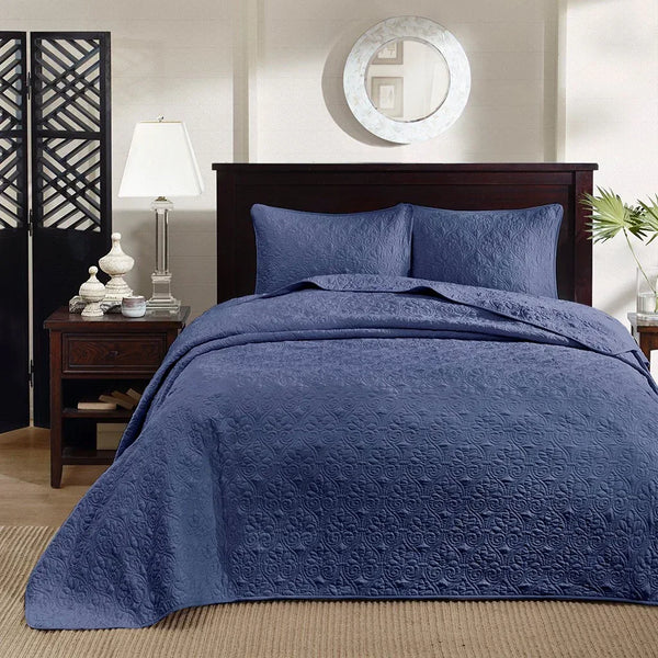 Quebec Reversible Bedspread Set by Madison park - Gifts for You 'n Me