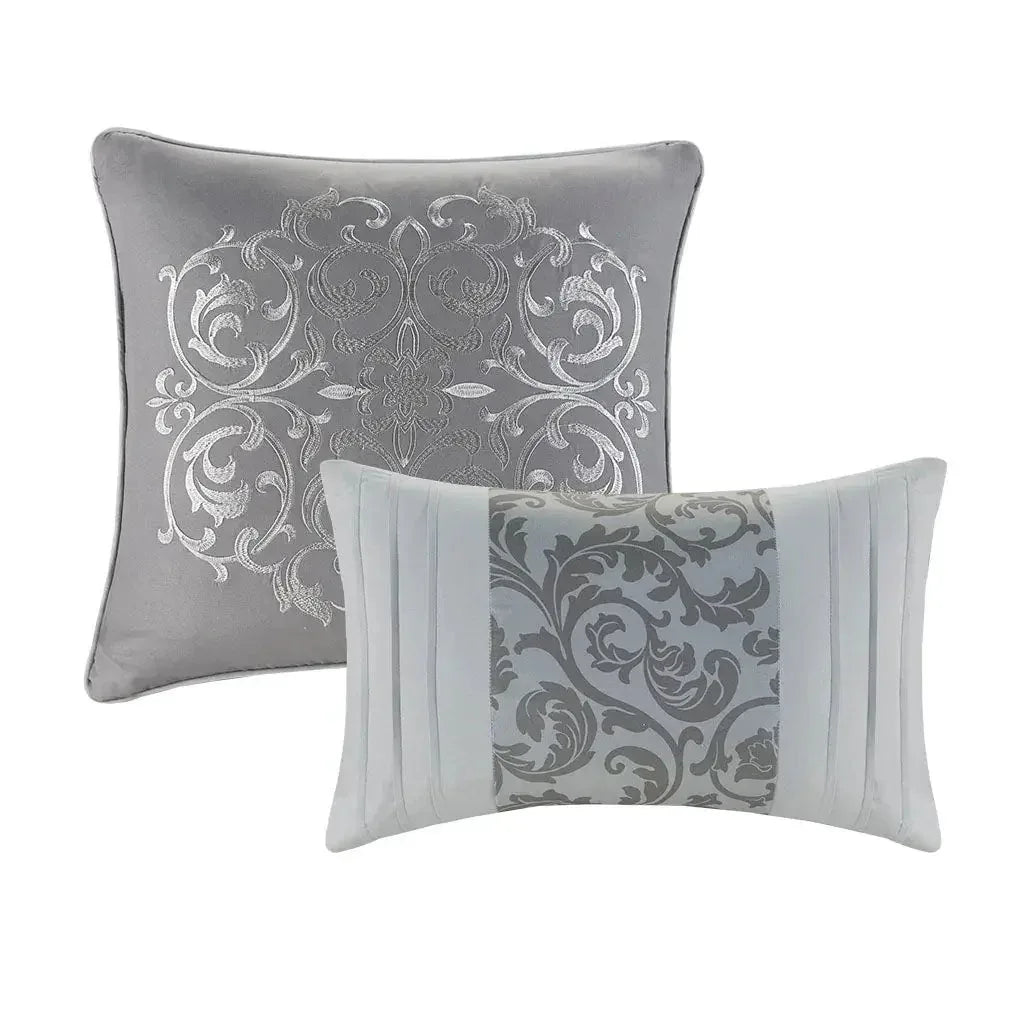 Ramsey Embroidered 8 Piece Comforter Set by 510 Design - Gifts for You 'n Me