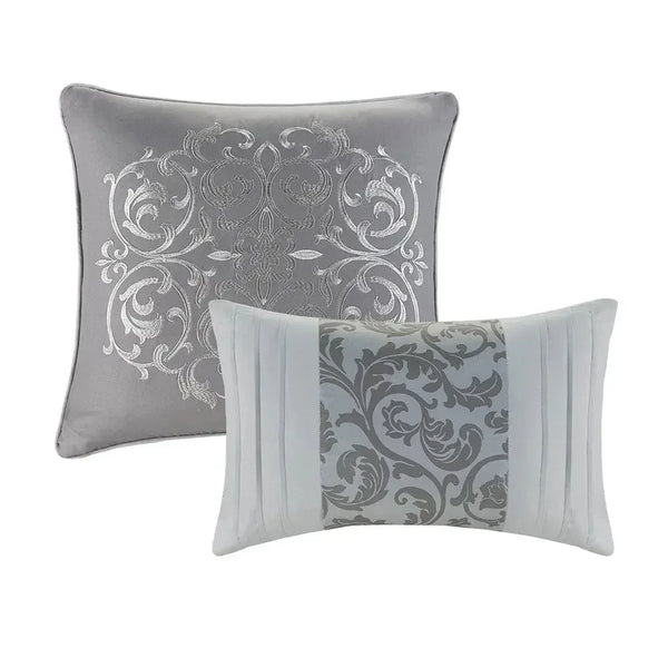 Ramsey Embroidered 8 Piece Comforter Set by 510 Design - Gifts for You 'n Me