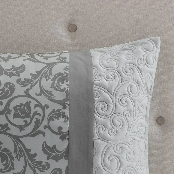 Ramsey Embroidered 8 Piece Comforter Set by 510 Design - Gifts for You 'n Me