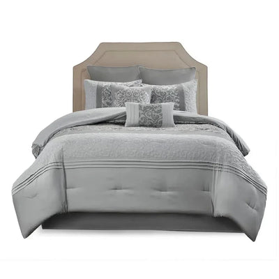 Ramsey Embroidered 8 Piece Comforter Set  by 510 Design