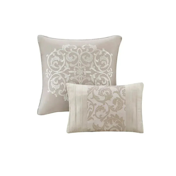 Ramsey Embroidered 8 Piece Comforter Set by 510 Design - Gifts for You 'n Me