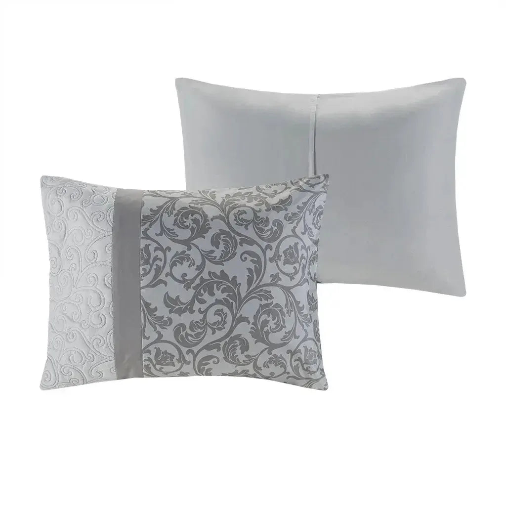 Ramsey Embroidered 8 Piece Comforter Set by 510 Design - Gifts for You 'n Me