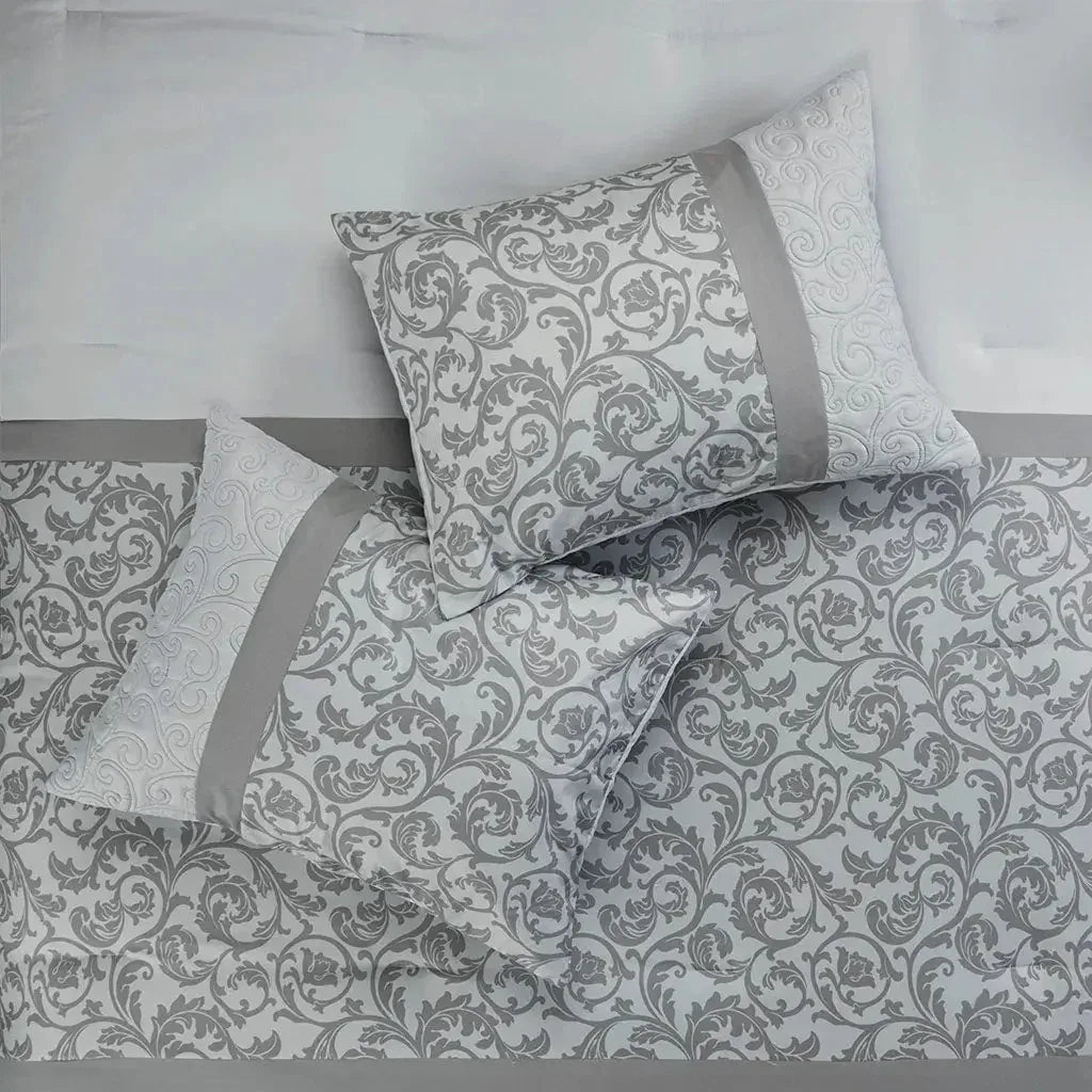 Ramsey Embroidered 8 Piece Comforter Set by 510 Design - Gifts for You 'n Me