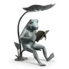 Reading Frog Birdfeeder with LED Light