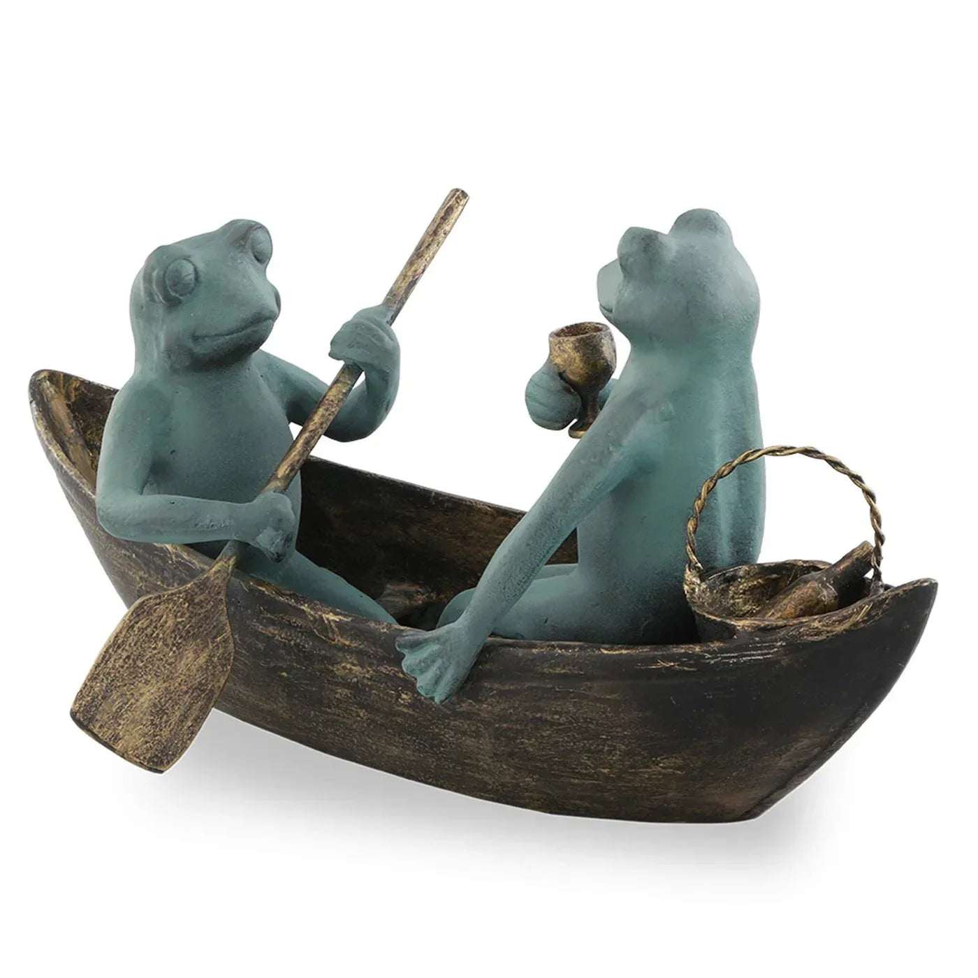 Rowboat Picnic Garden Sculpture - Gifts for You 'n Me