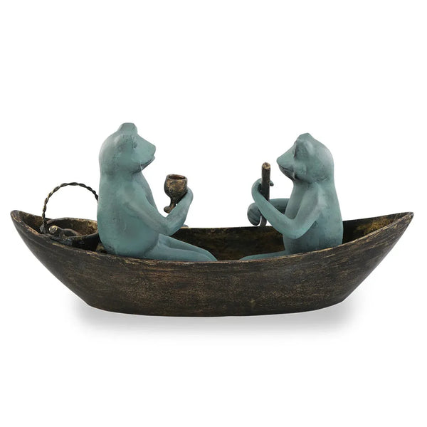 Rowboat Picnic Garden Sculpture - Gifts for You 'n Me