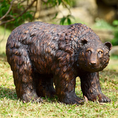 Rust Finish Garden Bear