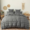 White Duvet Cover Bedding Set Twin Queen King Size 240x220 Nordic Bed Cover 135 Euro Bed Linen 2 Bedrooms Ball Bedclothe 200x200