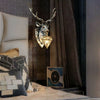 Large Size Deer Led Wall Lamp Vintage Antlers Wall Sconce Light Fixtures Bedroom Bathroom Mirror Lights Living Room Home Decor