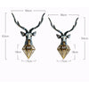 Large Size Deer Led Wall Lamp Vintage Antlers Wall Sconce Light Fixtures Bedroom Bathroom Mirror Lights Living Room Home Decor