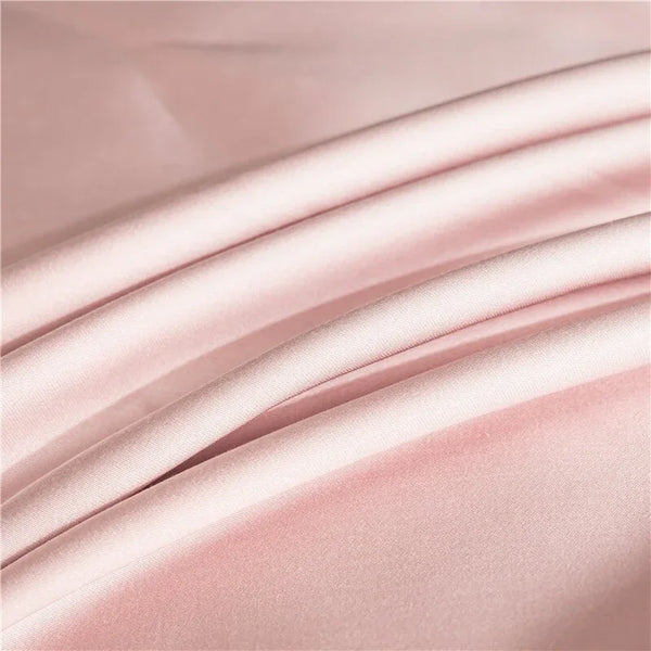 Natural Mulberry Silk Solid Color Flat Sheet Bed Sheet Queen King Size Bedding Sheet High Quality Bedding Textile White Sheet - Gifts for You 'n Me