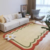 Simple Irregular Living Room Large Area Carpet Girly Bedroom Decor Plush Carpets Studio Lounge Rug Thickened Non-slip Floor Mat