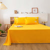 Cotton Bed Sheet Cover Solid Twin Size Bed Sheets Beds Fabric Single Double Sheet Home Sheets for Bed Flat Bed Sheet