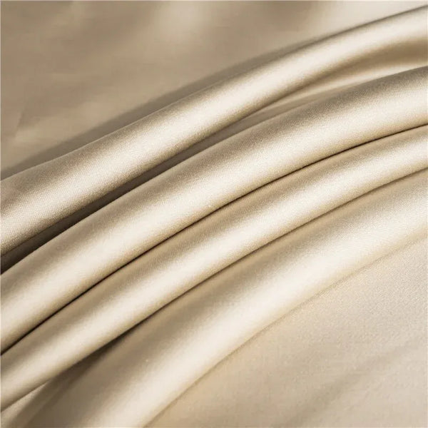 Natural Mulberry Silk Solid Color Flat Sheet Bed Sheet Queen King Size Bedding Sheet High Quality Bedding Textile White Sheet - Gifts for You 'n Me