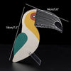 Animals LED Night Light Wood Acrylic Table USB Lights Decorate For Children Baby Kids Bedside Lamp Pelican Sirius Whale Toucan