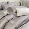 100%Cotton Bedding Set Home Textile Three Lines Embroidery Luxurious Pillowcase Sheet Quilt Cover Twin/Queen/Single Bed