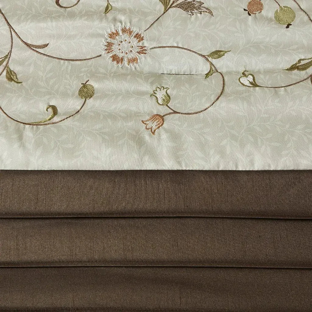 Serene Embroidered 7 Piece Comforter Set by Madison Park - Gifts for You 'n Me