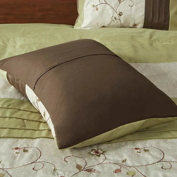 Serene Embroidered 7 Piece Comforter Set by Madison Park - Gifts for You 'n Me