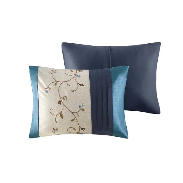 Serene Embroidered 7 Piece Comforter Set by Madison Park - Gifts for You 'n Me