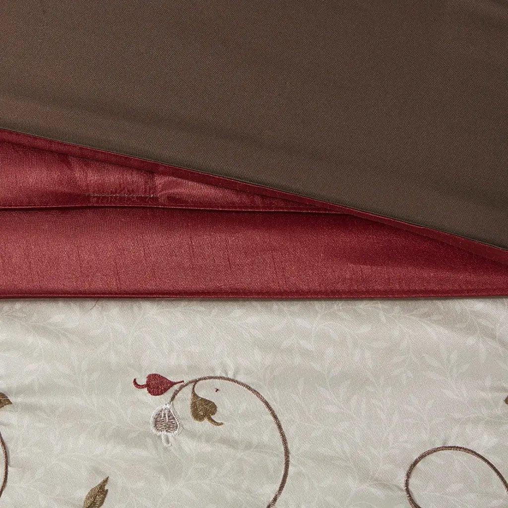 Serene Embroidered 7 Piece Comforter Set by Madison Park - Gifts for You 'n Me