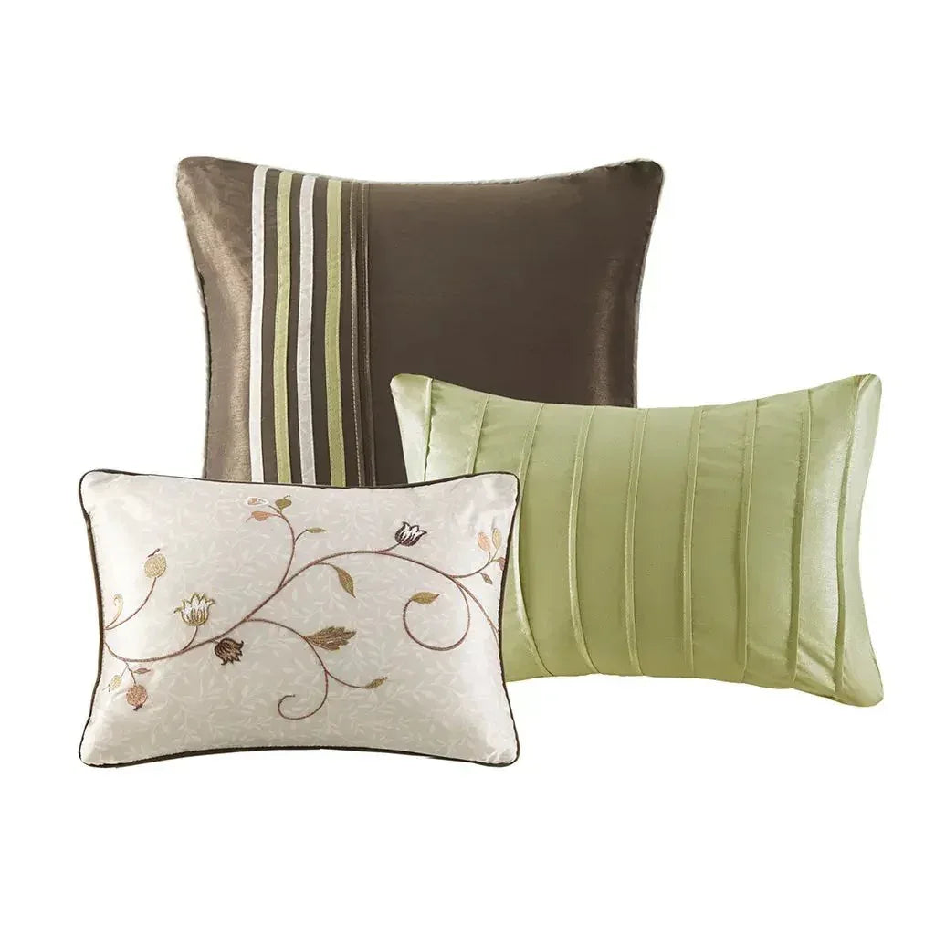 Serene Embroidered 7 Piece Comforter Set by Madison Park - Gifts for You 'n Me