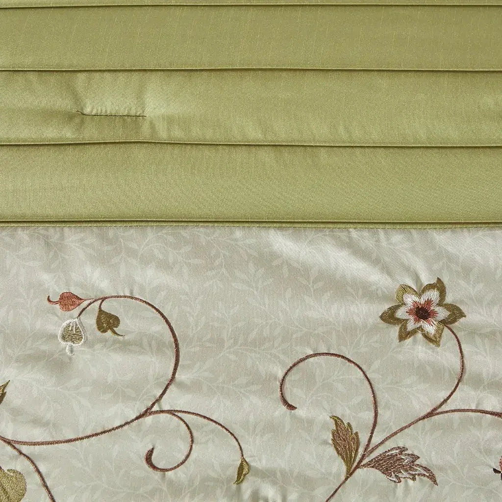 Serene Embroidered 7 Piece Comforter Set by Madison Park - Gifts for You 'n Me