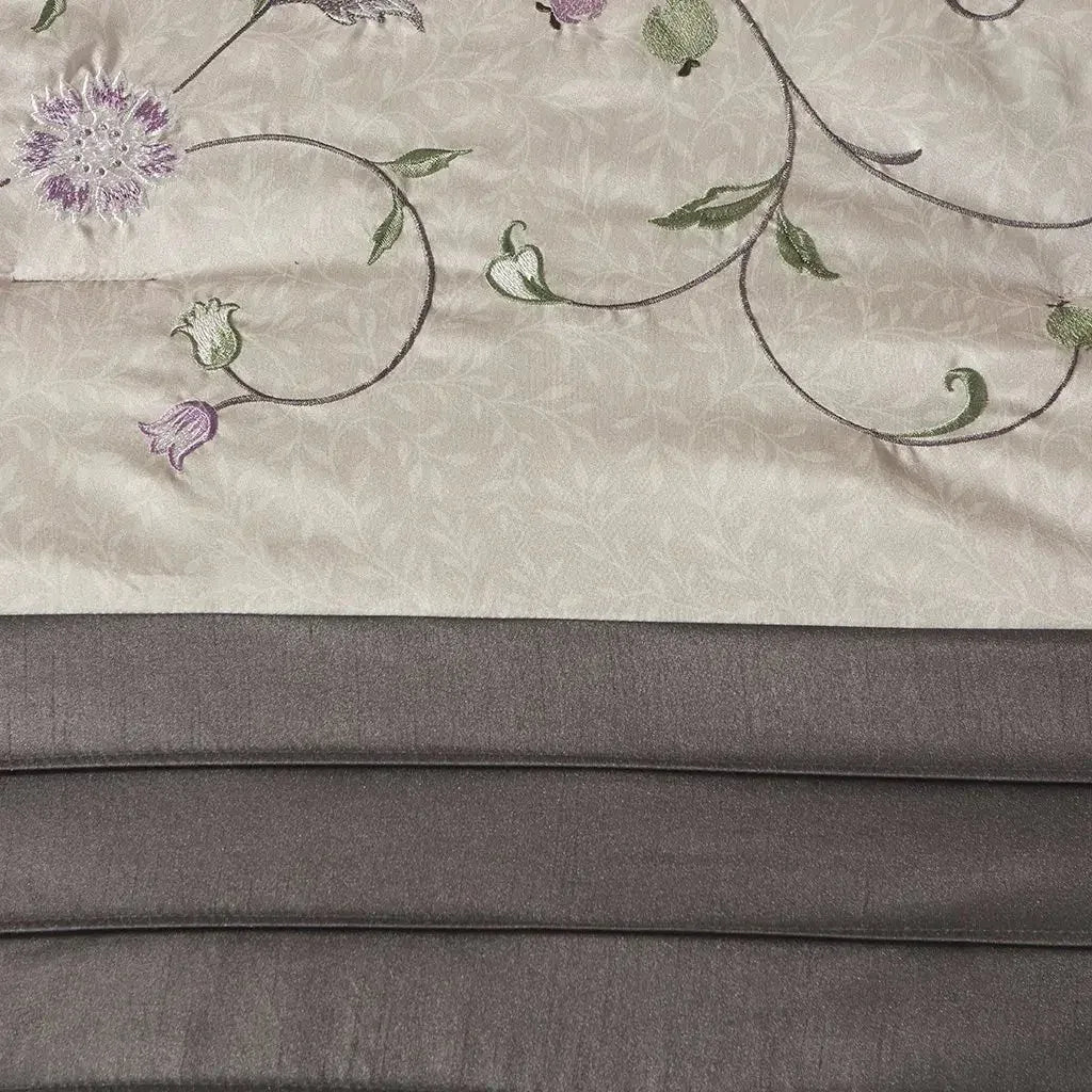 Serene Embroidered 7 Piece Comforter Set by Madison Park - Gifts for You 'n Me