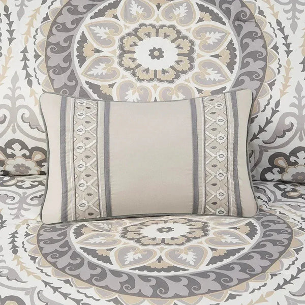 Serenity Comforter Set with Cotton Bed Sheets by Madison Park Essentials - Gifts for You 'n Me
