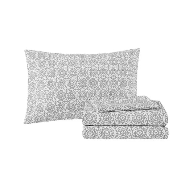 Serenity Comforter Set with Cotton Bed Sheets by Madison Park Essentials - Gifts for You 'n Me