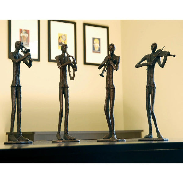 Set of 4 Jazzy Quartet Sculpture - Gifts for You 'n Me