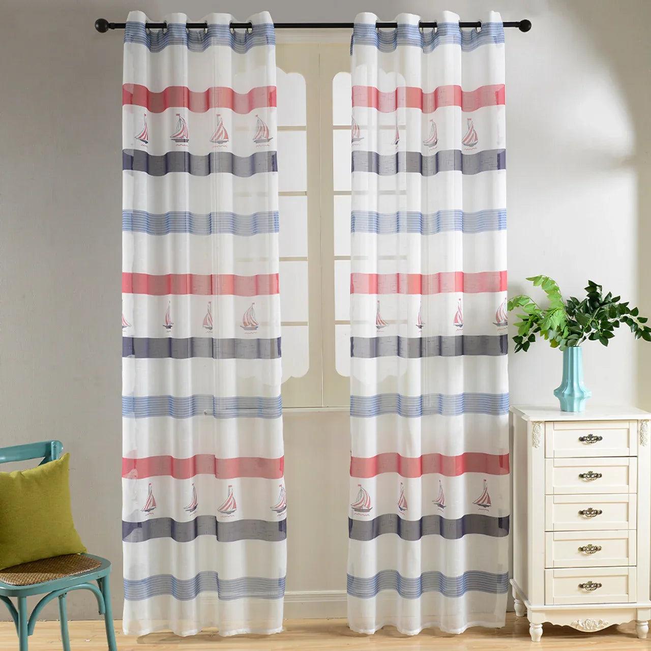 Sheer Curtain Panels - Dolce Mela - Miami 60x100